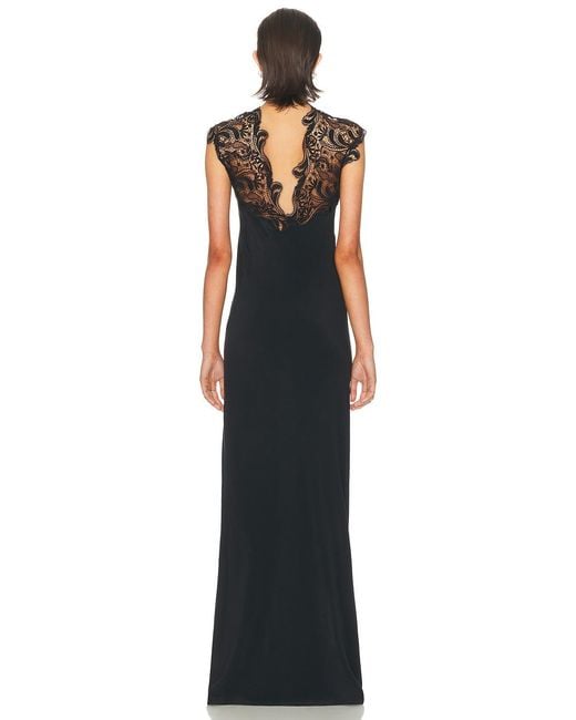 Ferragamo Blue Gown