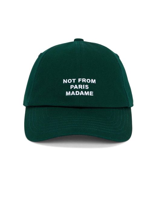 Drole de Monsieur Green La Casquette Slogan Hat for men