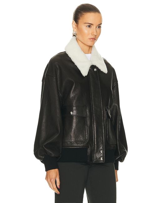 Khaite Black Shellar Jacket