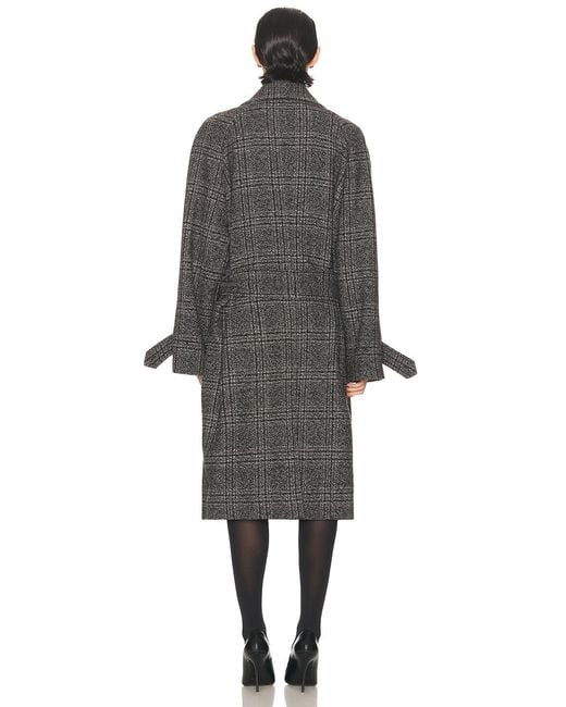 Balenciaga Black Layer Raglan Coat