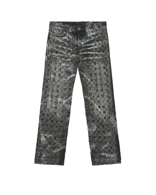 DIESEL Gray 1980 Eeper Denim Jean for men