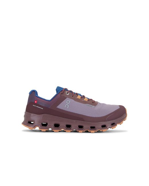 On Shoes Purple Cloudvista Waterproof for men