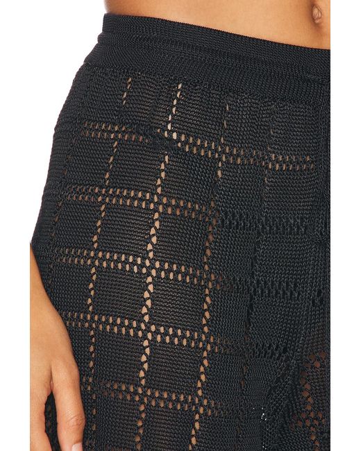 Calle Del Mar Black Patchwork Pant
