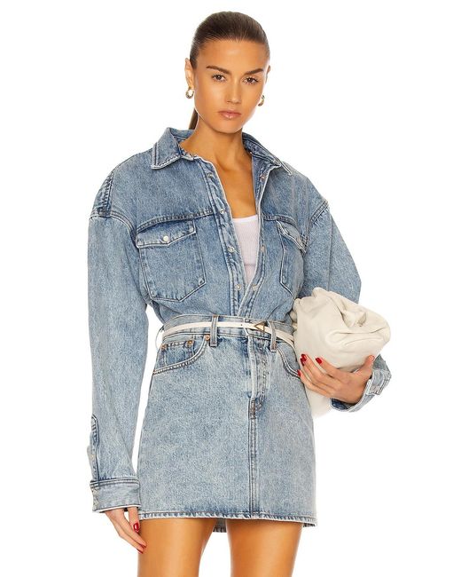 Wardrobe NYC Blue Denim Jacket