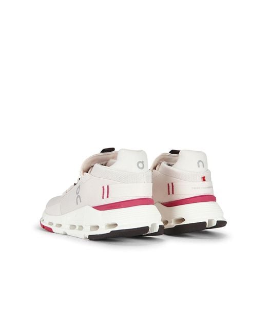 On Shoes White Cloudnova 2 Sneaker
