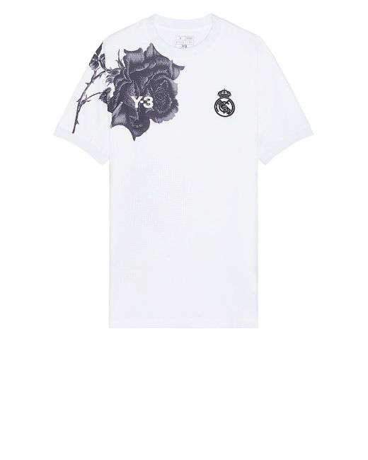 Y-3 White X Real Madrid Pre Jersey for men