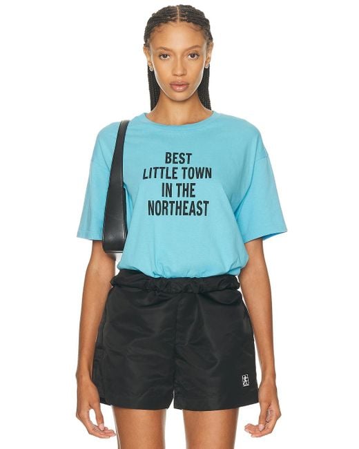 Bode Blue Laketown Tee