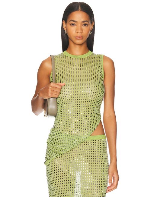 Christopher Esber Green Cirrus Tank Top