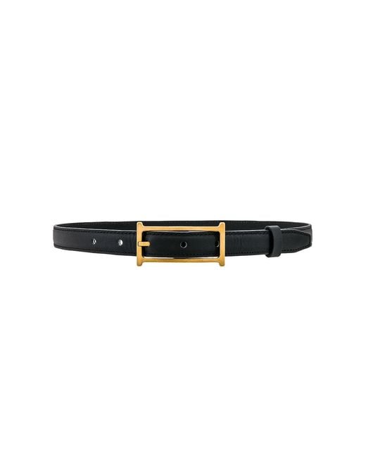 Helsa Black Logo Mini Belt