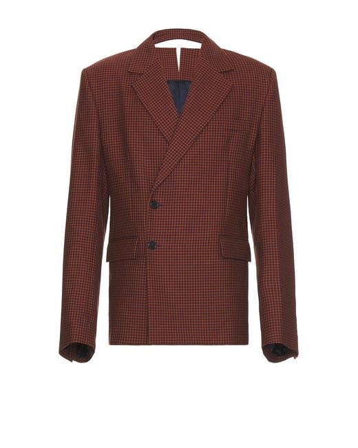 BOTTER Brown Front Collar Reverse Jacket for men