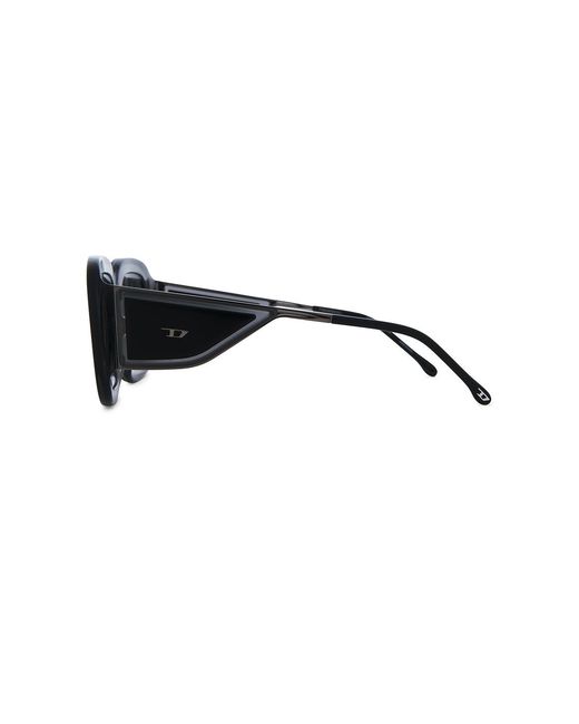 DIESEL Blue Square Sunglasses for men