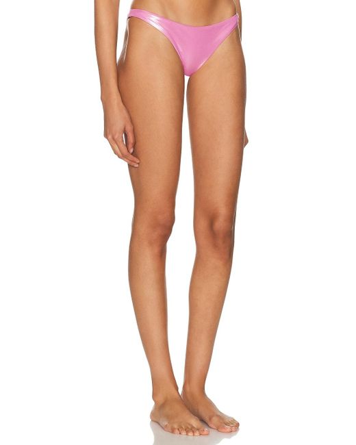 Blumarine Multicolor Laminated Bikini Bottom