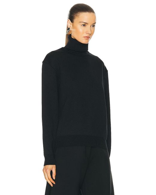Alaïa Black Oversize Jumper Sweater