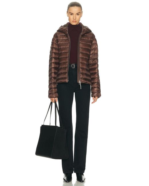 Jil Sander Brown Down Jacket