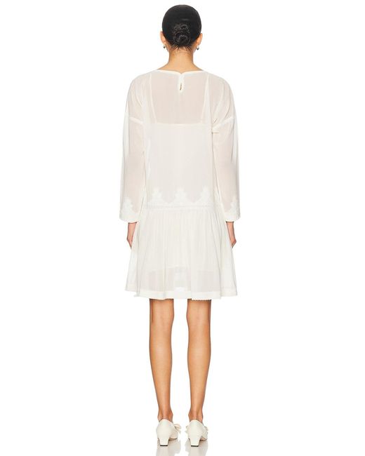 Bode White Salt Marsh Dress