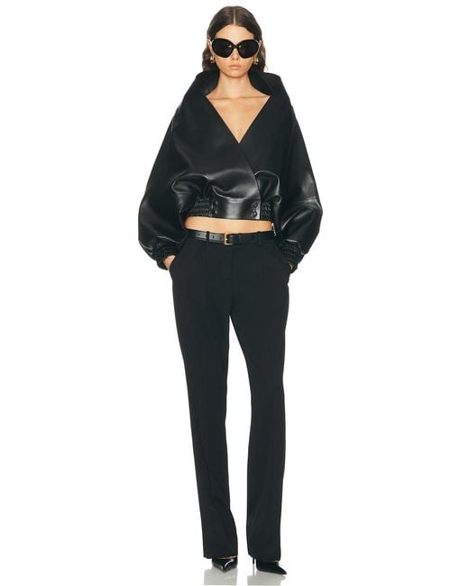 Balenciaga Black Folded Jacket