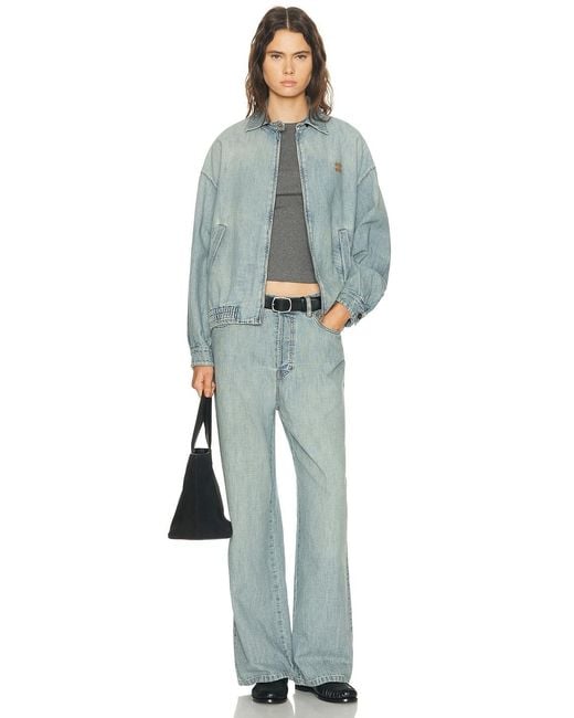 Miu Miu Blue Chambray Jacket