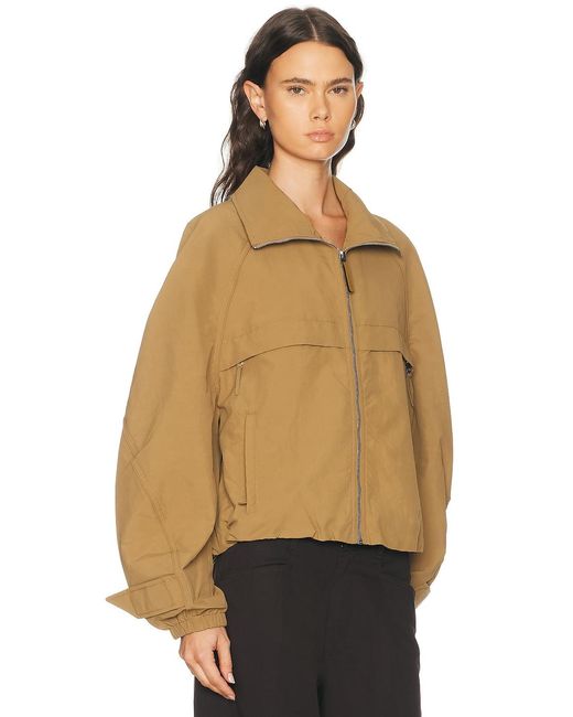 Acne Natural Odill Peach Nylon Jacket