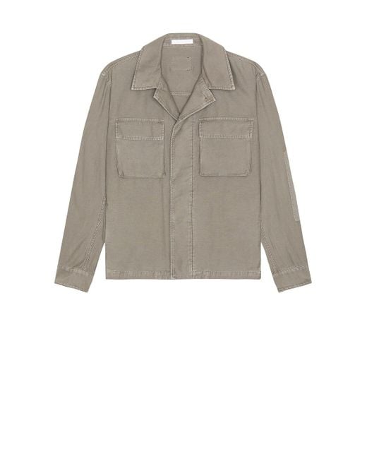 Helmut Lang Natural Garment Dyed Utility Jacket for men
