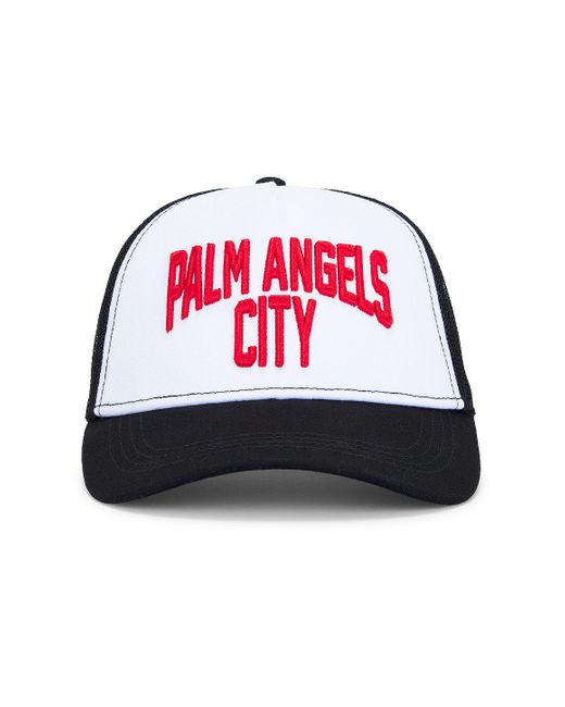 Palm Angels Red City Cap for men