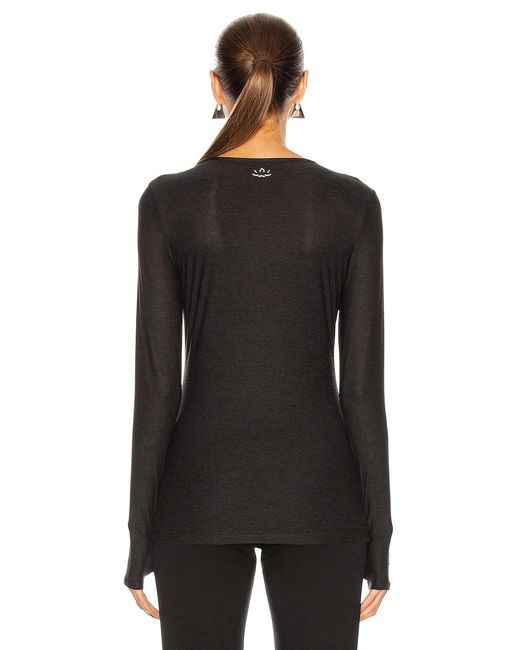 Beyond Yoga Black Classic Crew Pullover