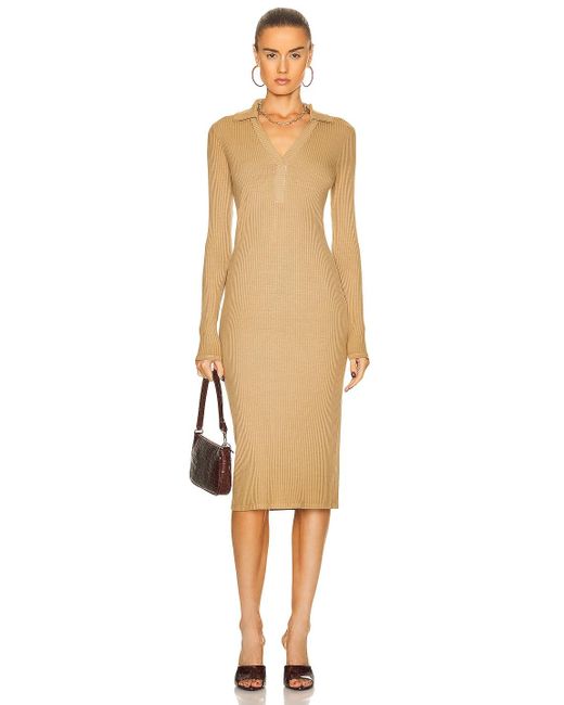 Coste Long Sleeve Polo Dress 
