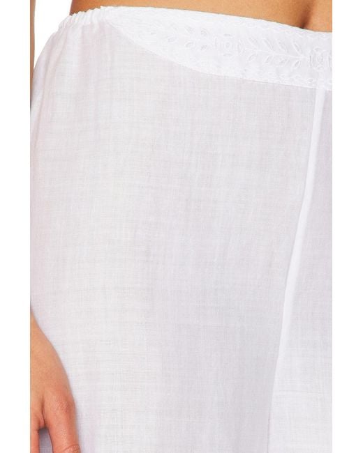 Bode White Belvoir Pant