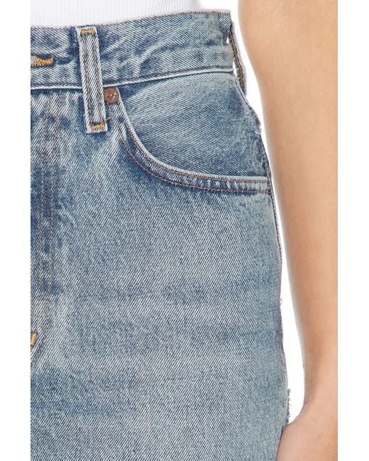 Agolde Blue Leena Bootcut Jeans