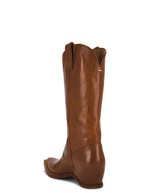 Maison Margiela Brown Western Boot