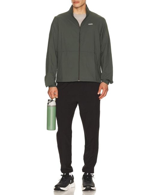 vuori Gray Terrain Jacket for men