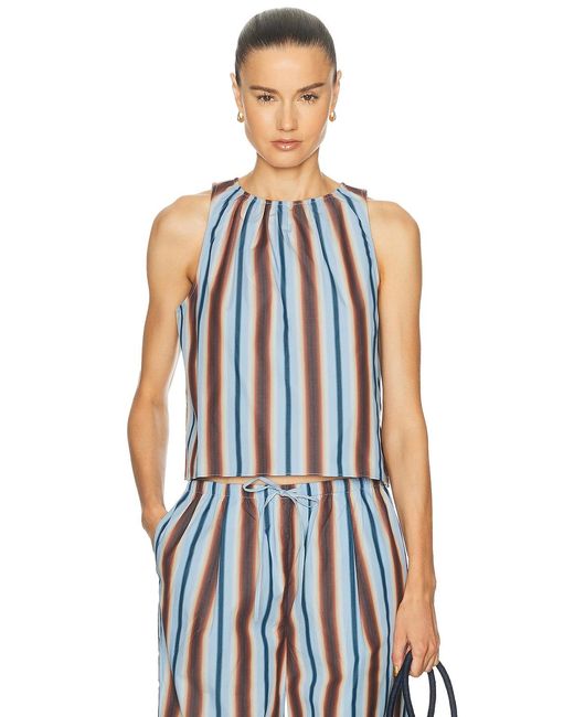 Solid & Striped Blue The Dev Top