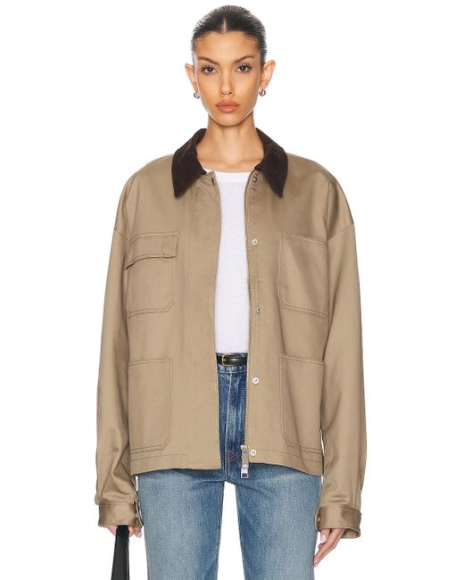 GRLFRND Natural Chore Coat