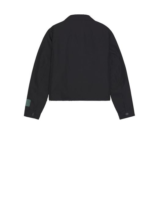 Reese Cooper Black Nylon Work Jacket for men