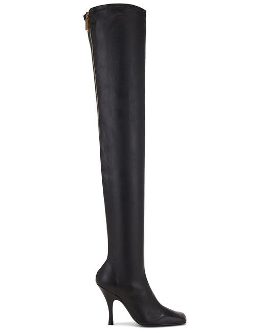 Khaite Black Eva Over The Knee Boot