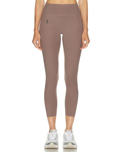 On Shoes Natural Studio 7/8 Legging