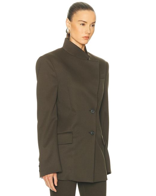 The Attico Green Wool Jacket