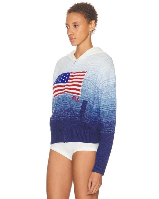 Polo Ralph Lauren Blue Flag Jacket
