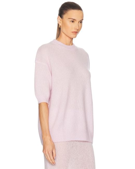 Lisa Yang Pink Siv Sweater