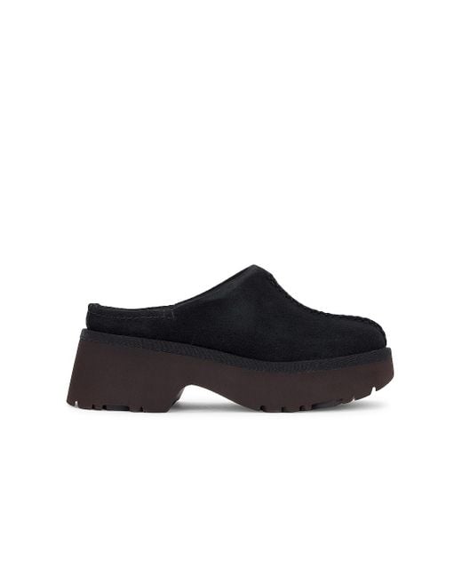 Ugg Black New Heights Clog () Clog Shoes