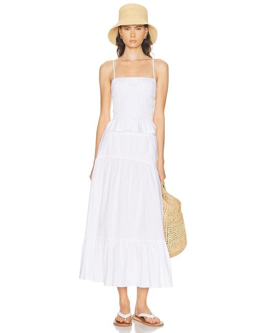 Solid & Striped White The Indra Skirt