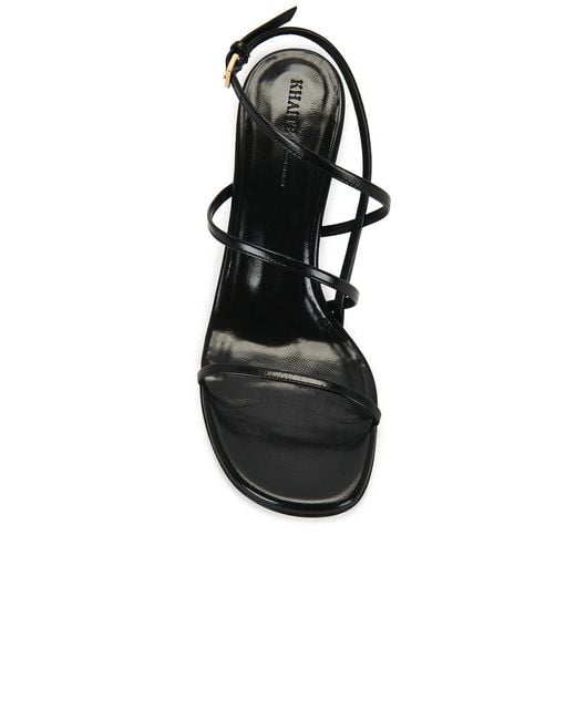 Khaite Metallic Loop Sandal