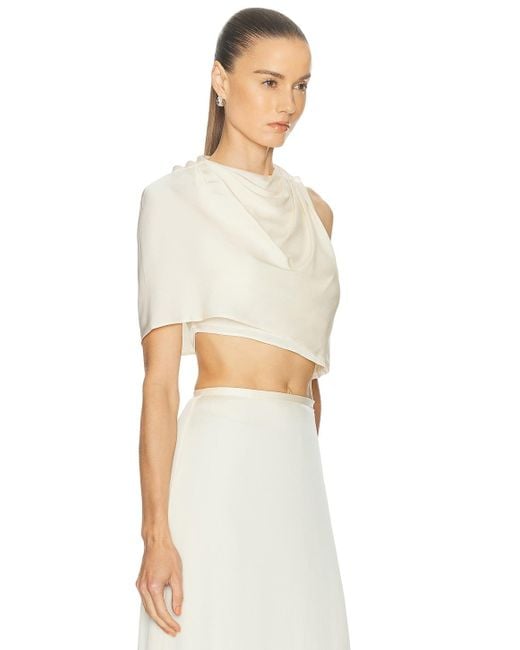 SRG White Rhea Top