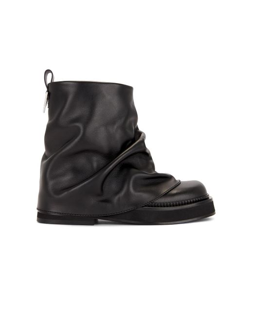 The Attico Black Mini Robin Boots