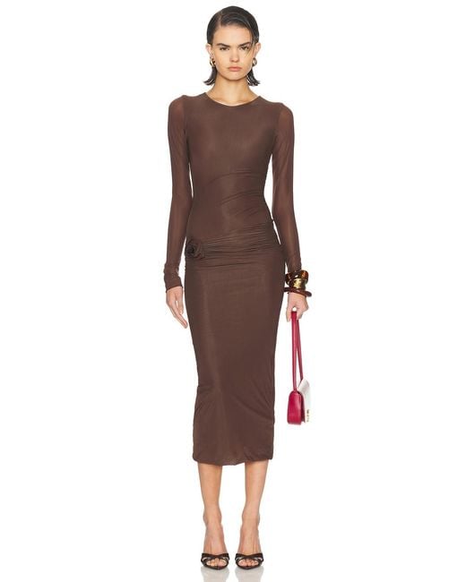 Maygel Coronel Women's Brown Anna Dress