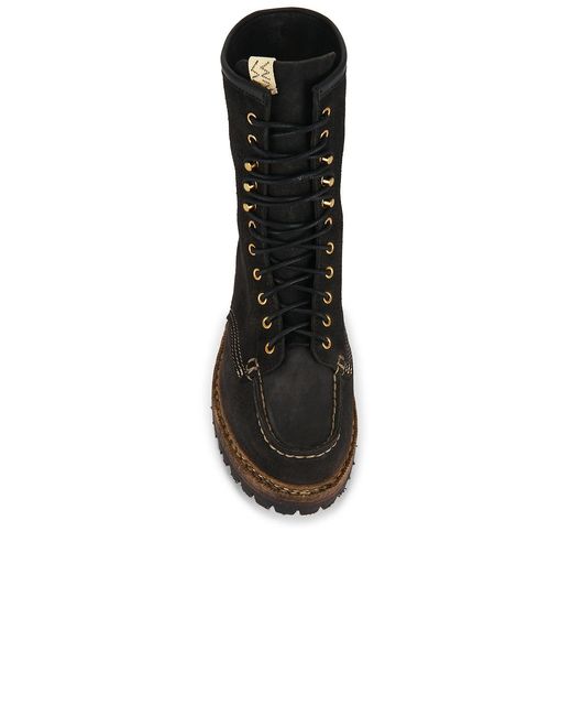 Visvim Black Scout Moc Boots for men