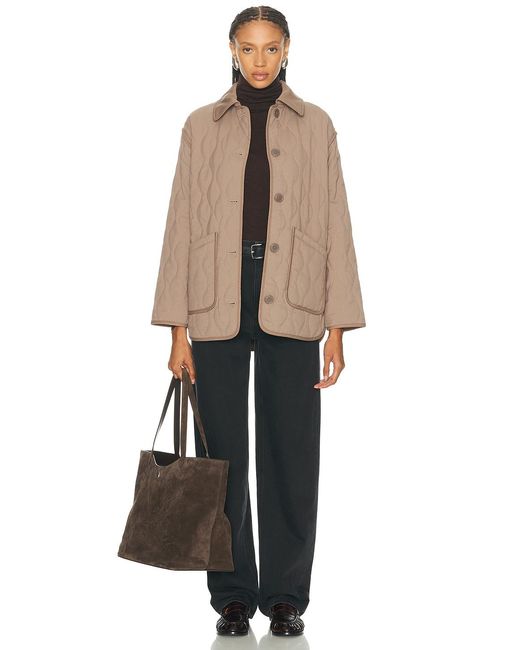 Varley Natural Wilson Quilted Jacket