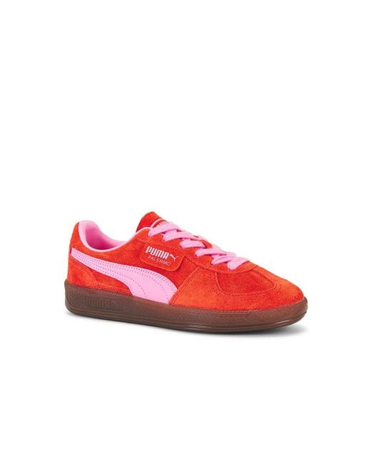 PUMA Red Palermo Sneaker