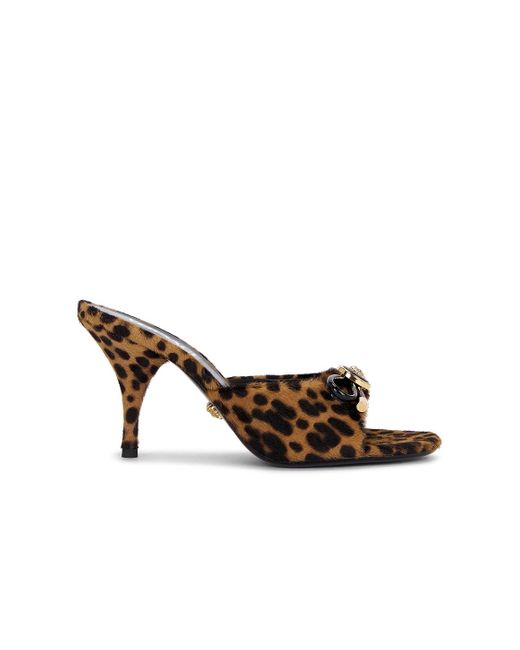 Versace Multicolor Mule Sandal