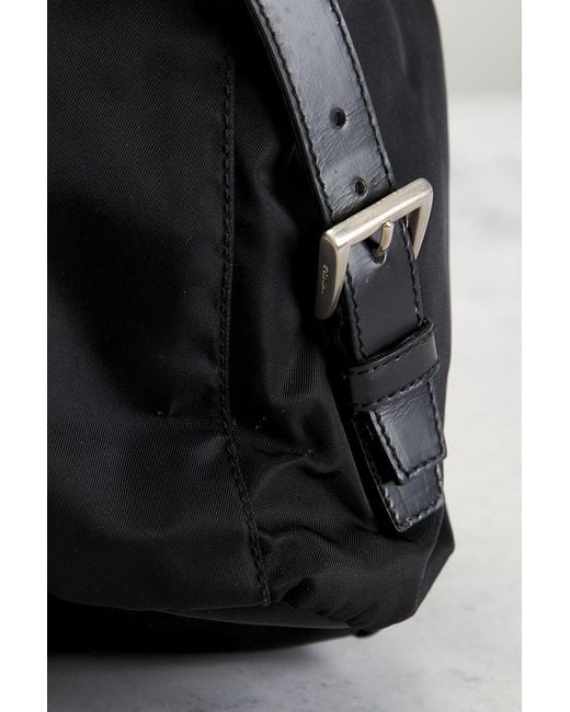 Prada Black Tessuto Mini Backpack