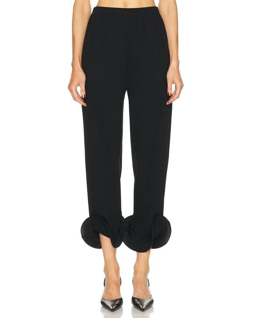 Sid Neigum Black Wave Hem Pant